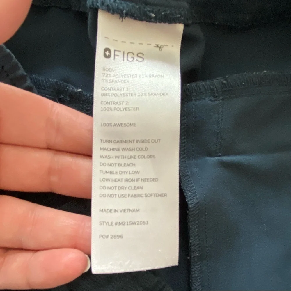 FIGS Blue Tansen Jogger Scrub Pants Medium